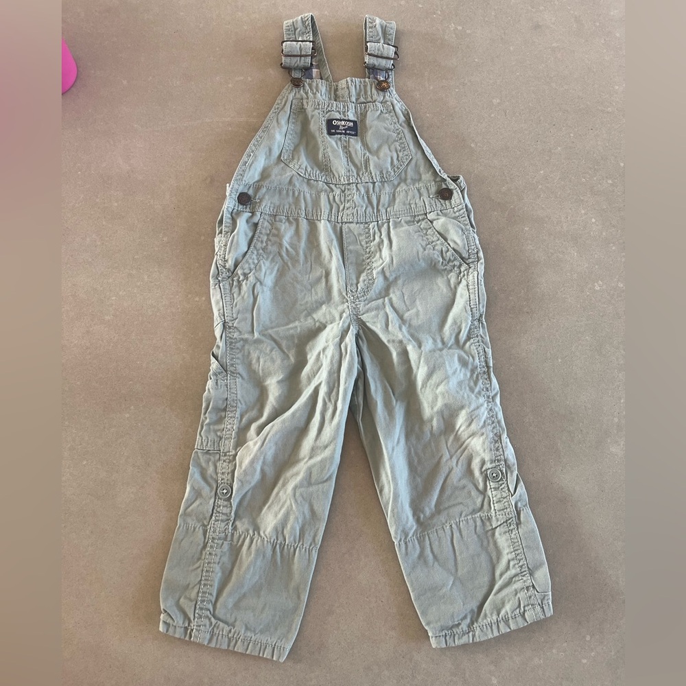 OshKosh B’gosh Green Overalls